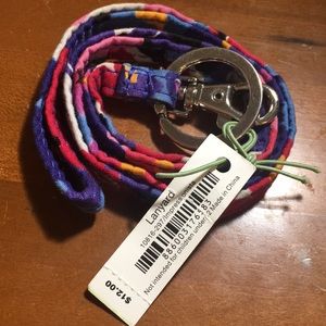 NWT Impressionista Vera Bradley lanyard!